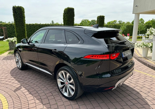 Jaguar F-Pace cena 149900 przebieg: 55000, rok produkcji 2016 z Górzno małe 781